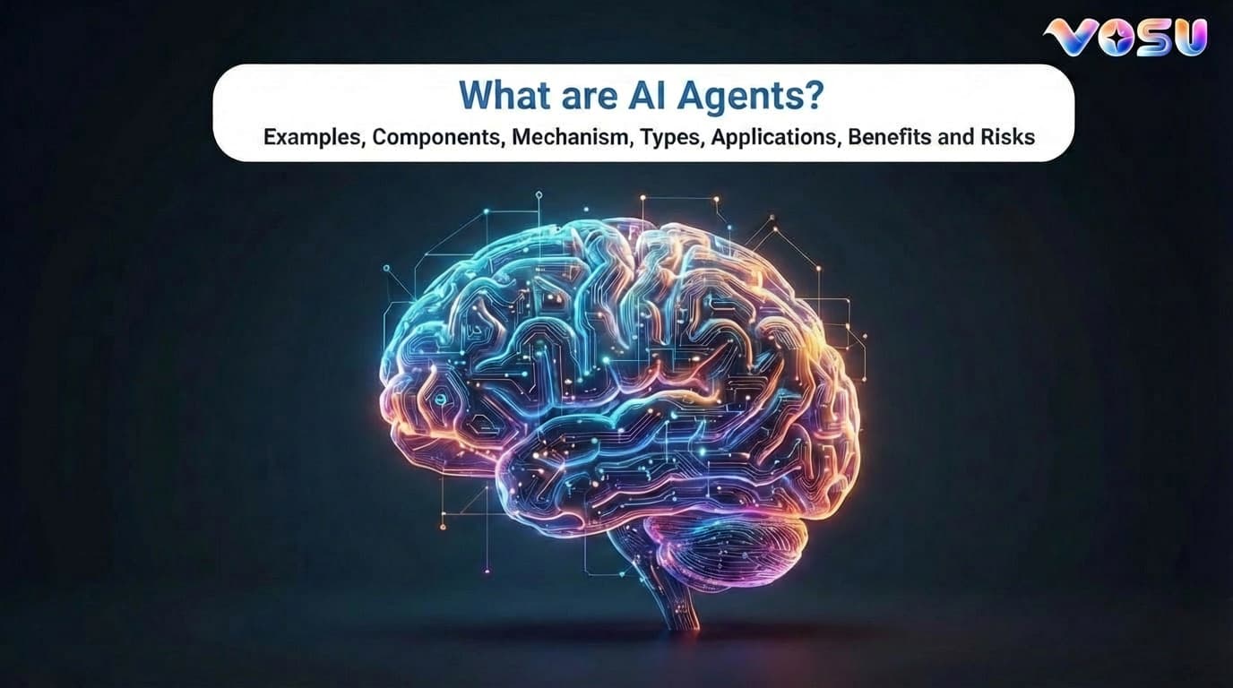 What are AI Agents? Examples, Components, Mechanism, Types, Applications, Benefits and Risks