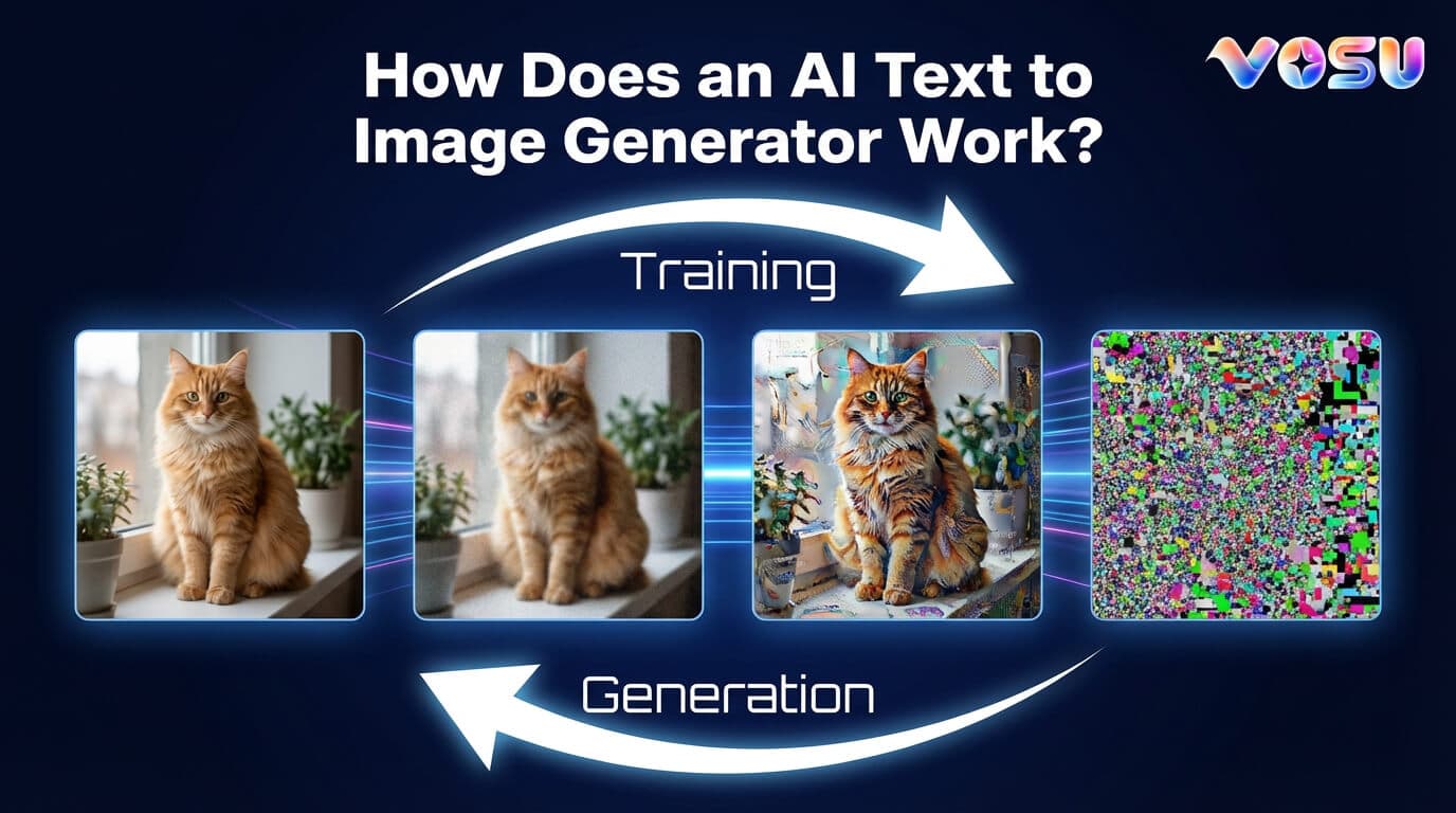 How Does an AI Text to Image Generator Work?