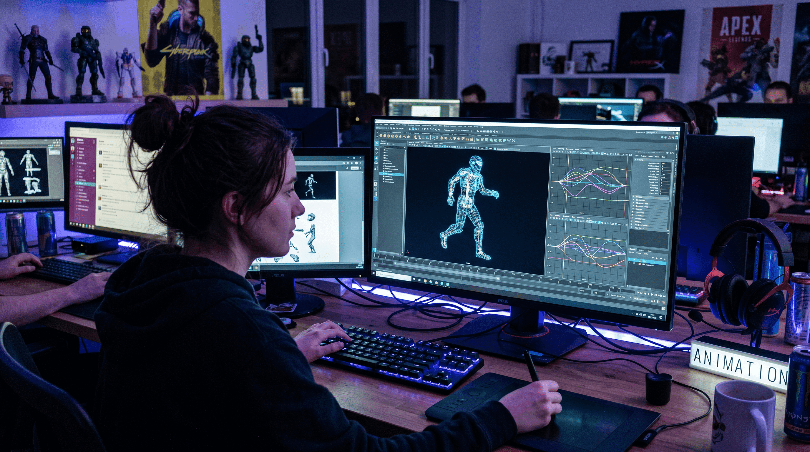 Animators and game developers