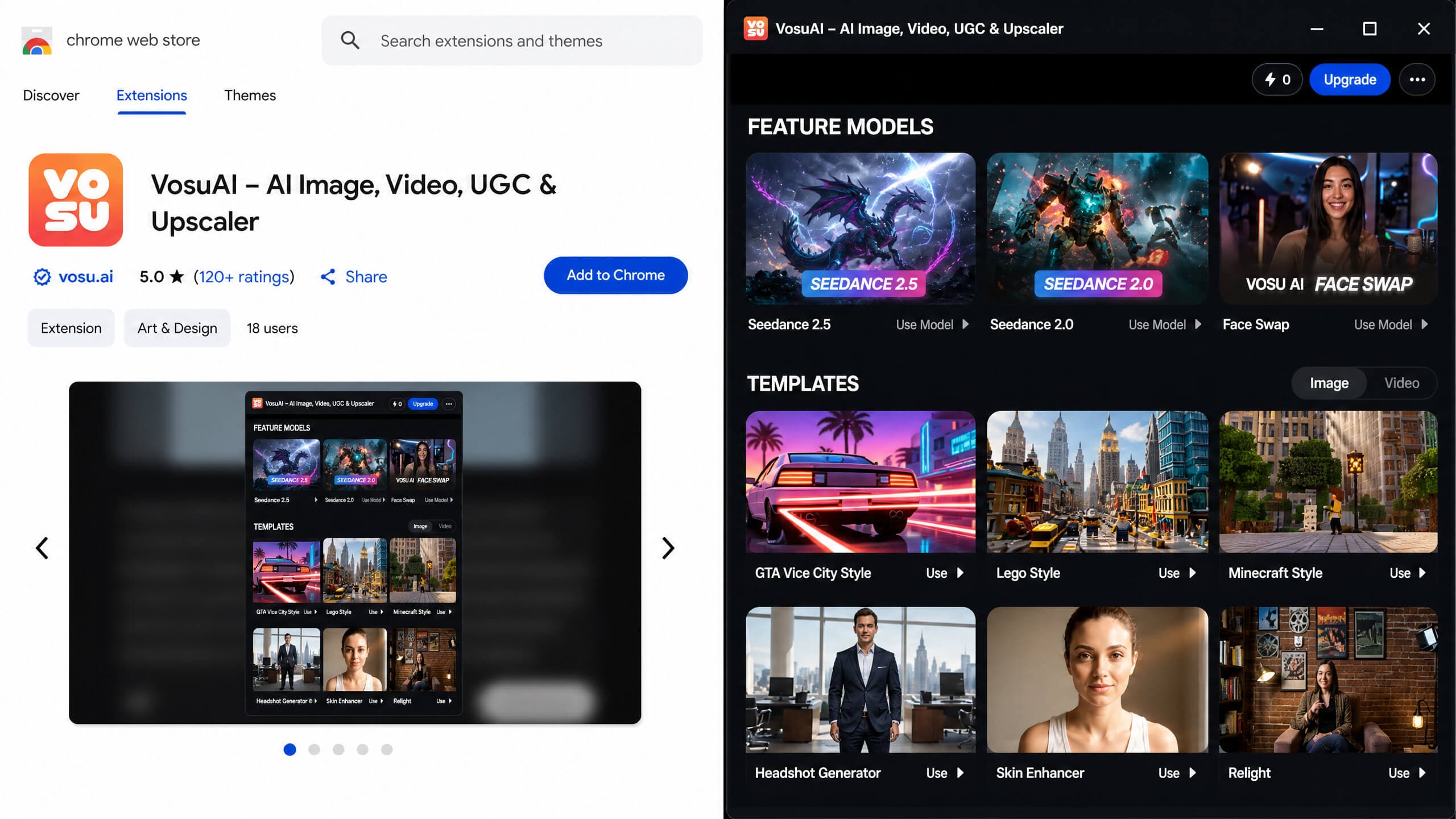 Vosu mobile apps
