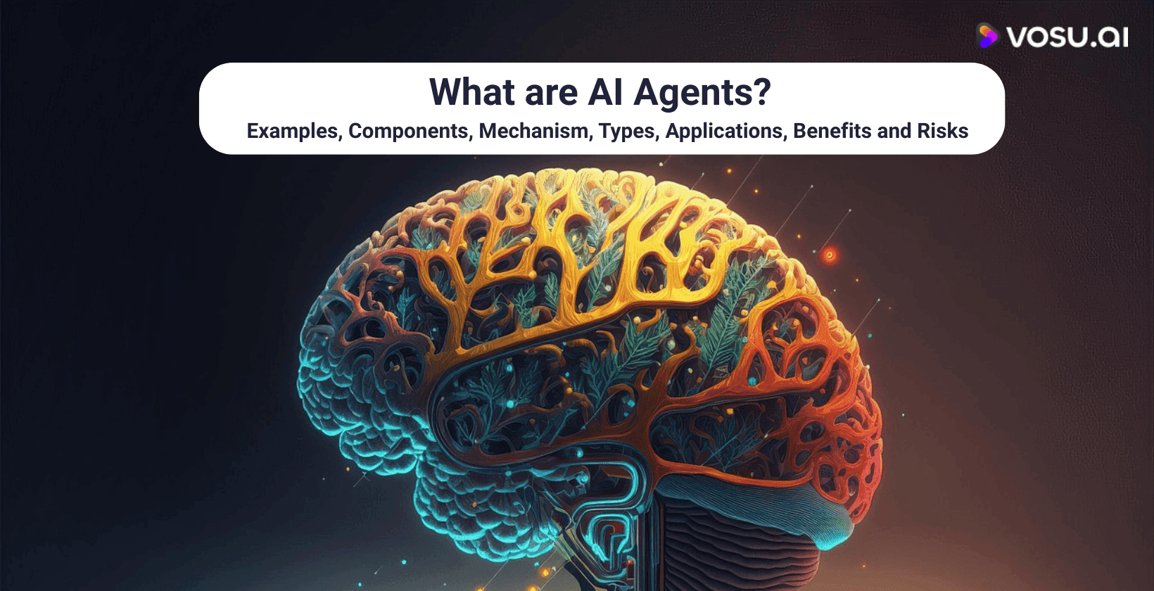 What are AI Agents? Examples, Components, Mechanism, Types, Applications, Benefits and Risks