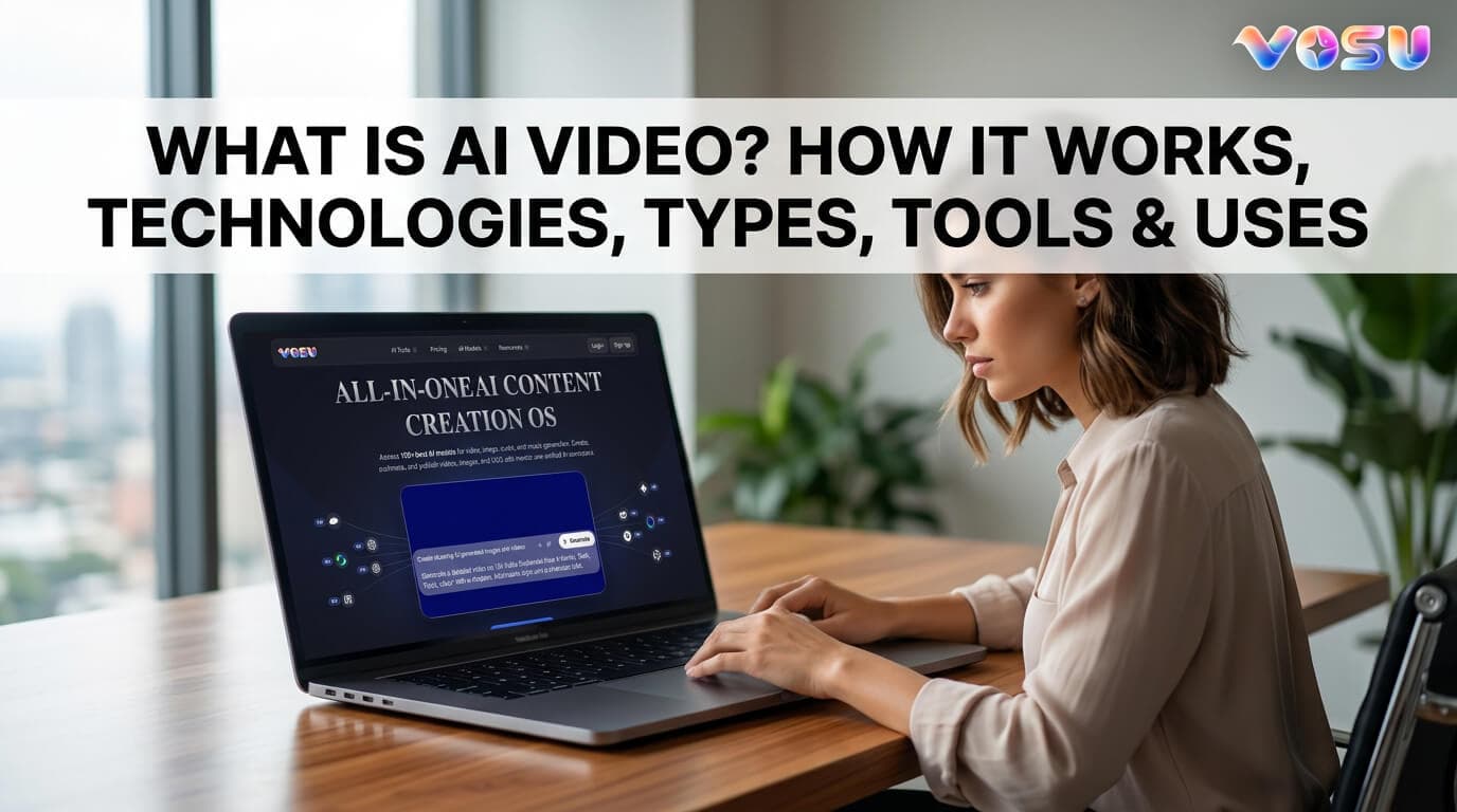 What Is AI Video? How It Works, Common Technologies, Types, Tools and Uses