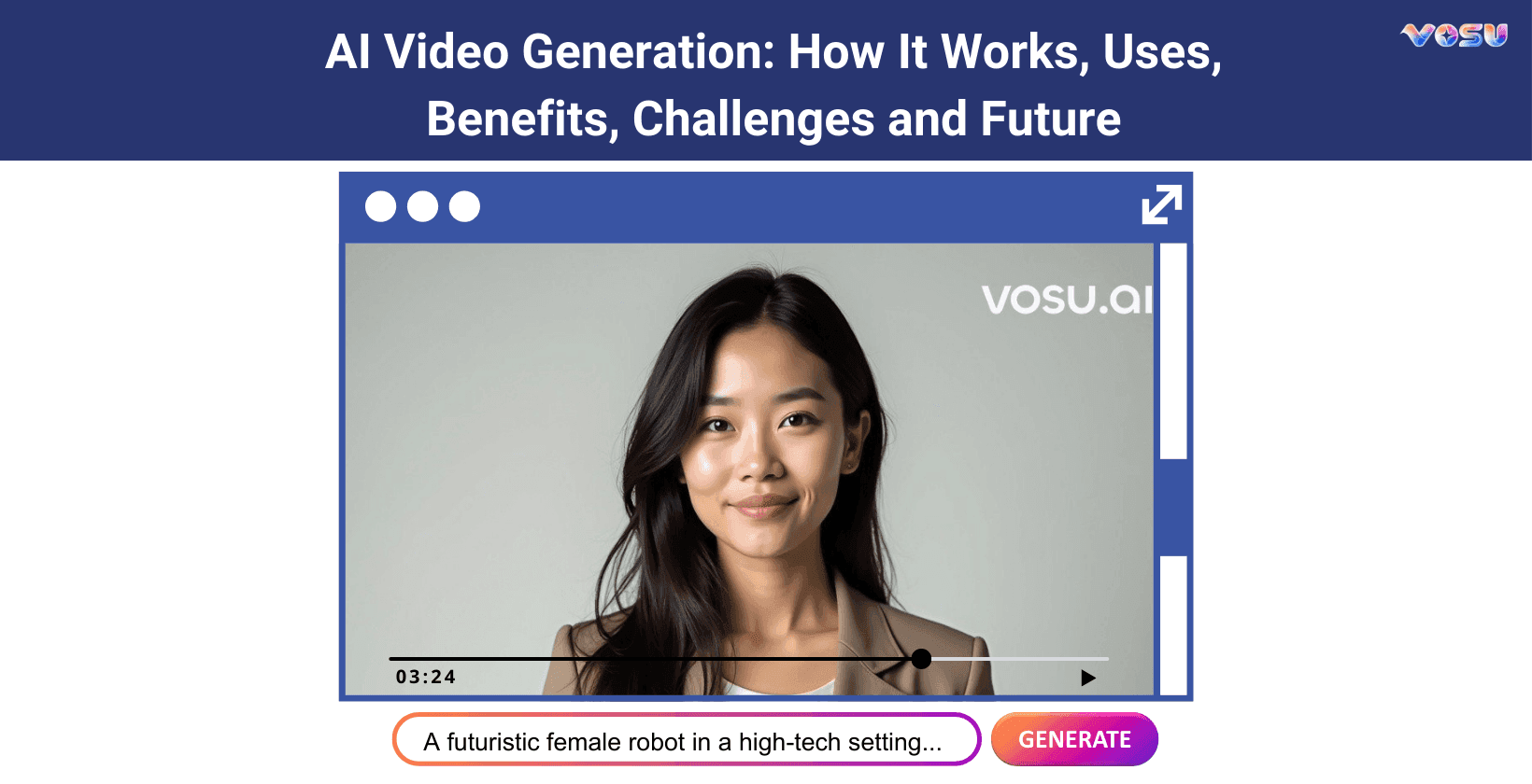 AI Video Generation: How It Works, Uses, Benefits, Challenges and Future