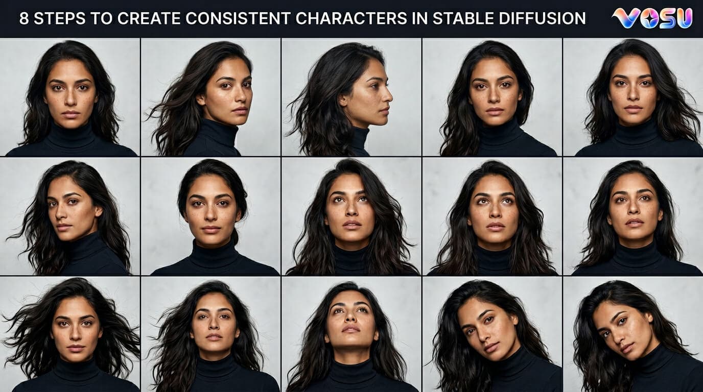 consistent characters stable diffusion