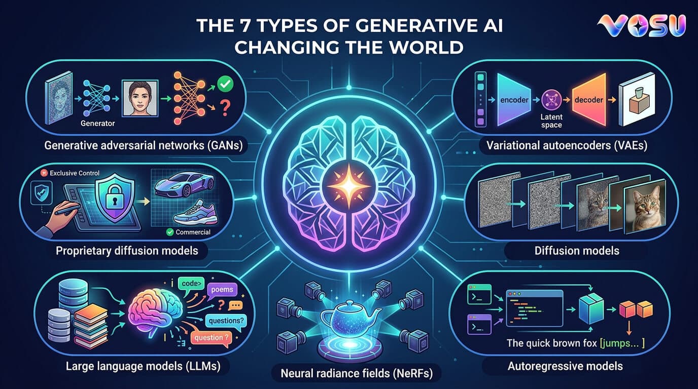The 7 Types of Generative AI Changing the World